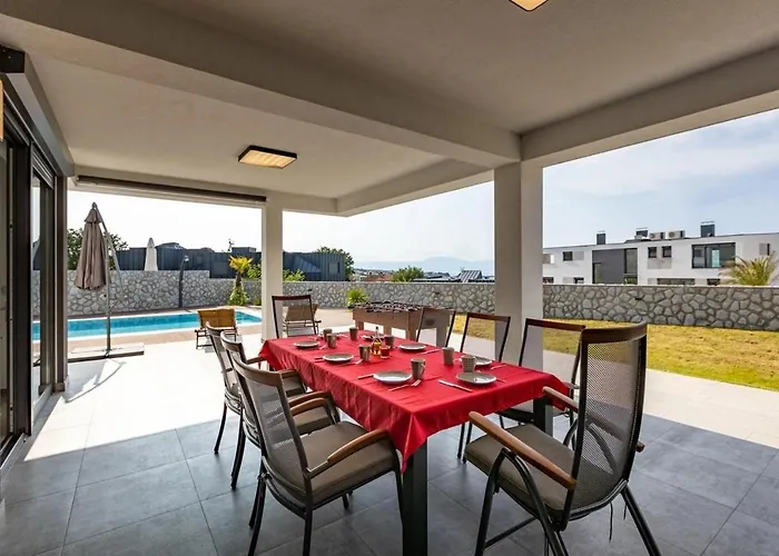 With Swimming Pool Vantacici, Krk - 21738 Apartamento